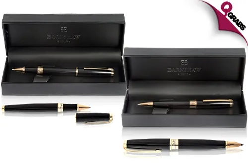 For QR199, Elegantly Write with a Thomas Earnshaw Pen with Gift Box - Choose from 2 Classic Designs! (QR588 Value)